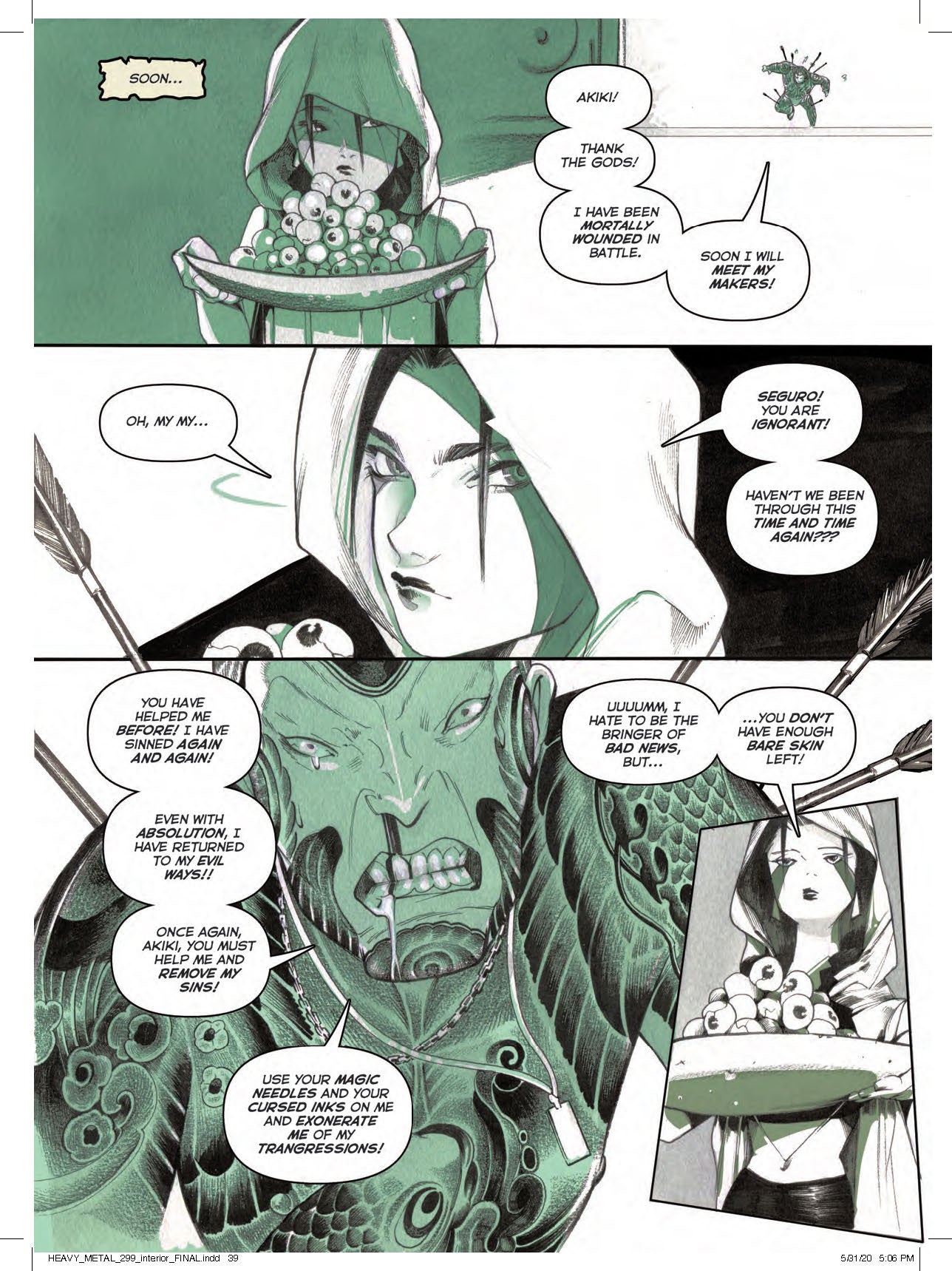 Heavy Metal Magazine Issue 299C