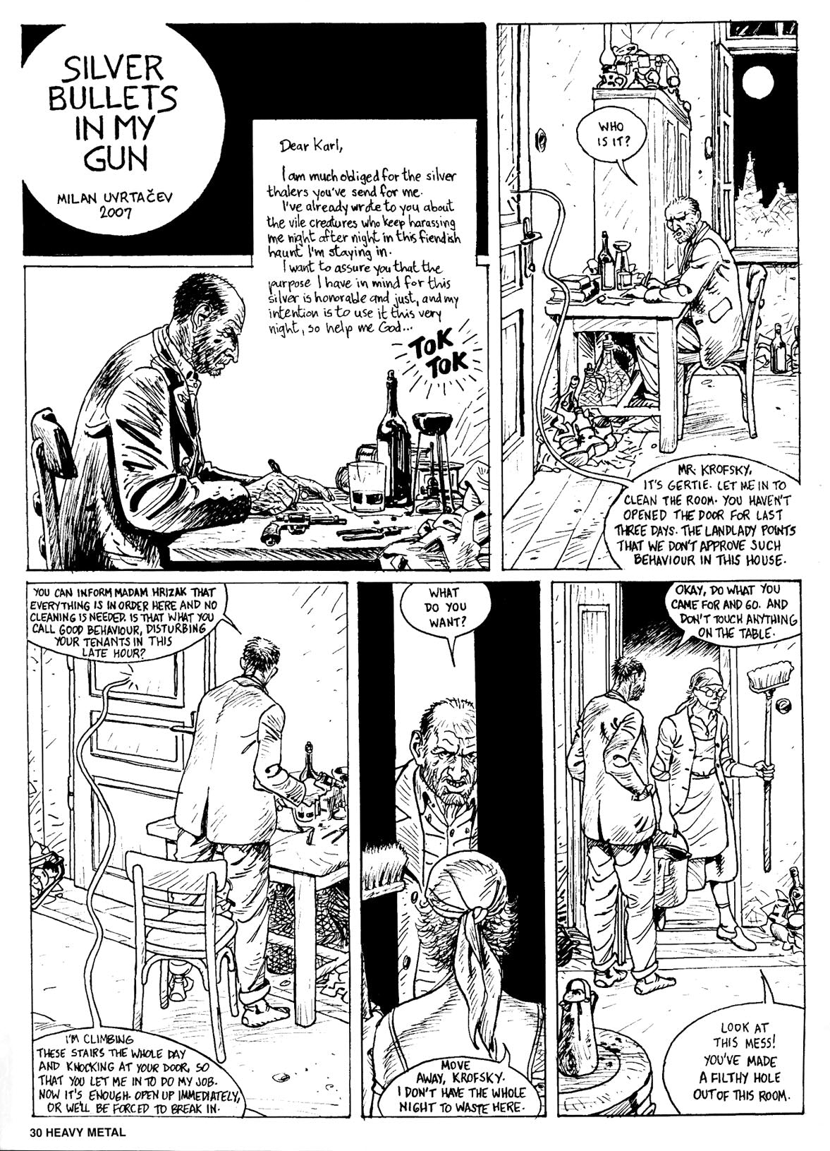 Heavy Metal Magazine November 2009