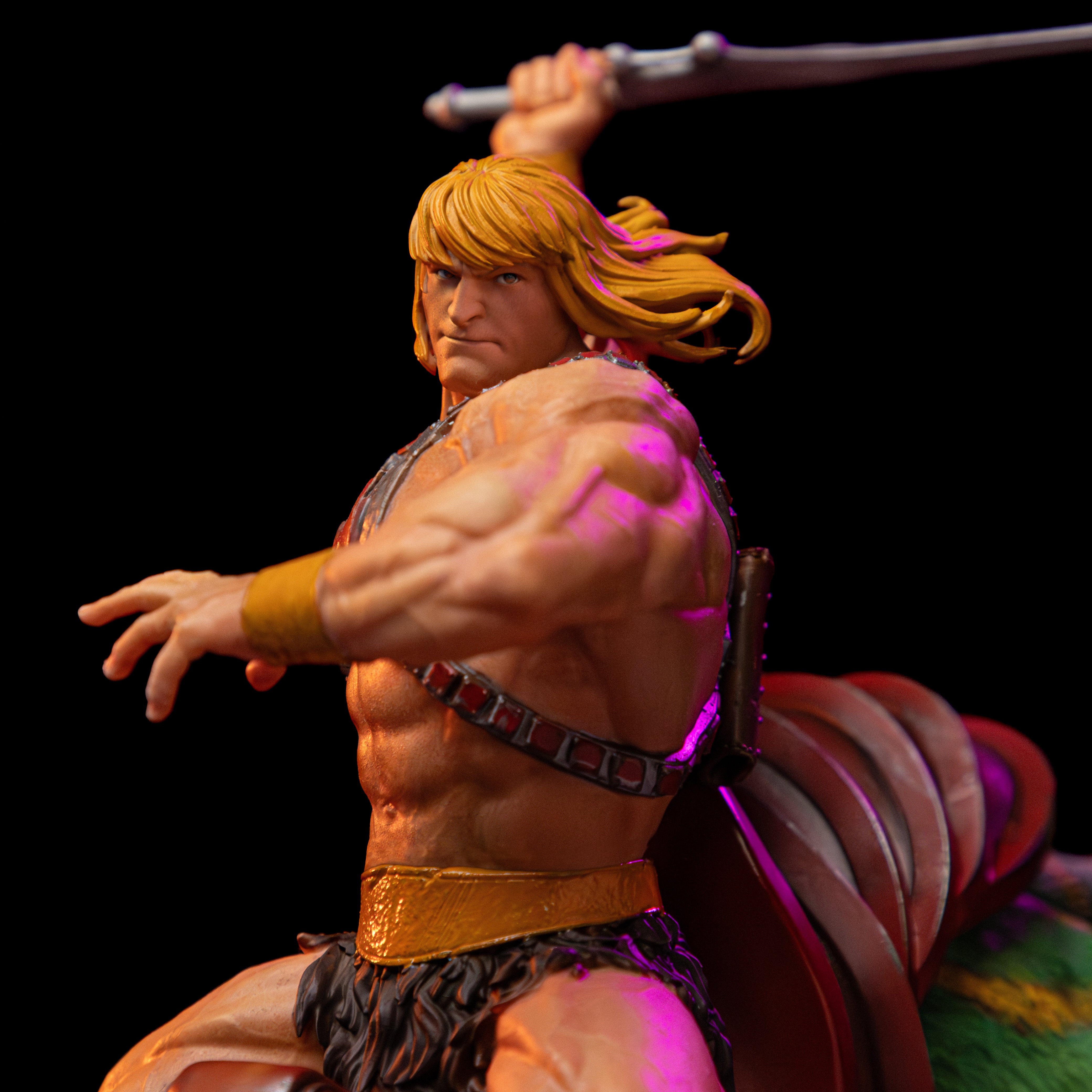 HeMan and Battle Cat Masters of the Universe Art Scale 1/10 Statue