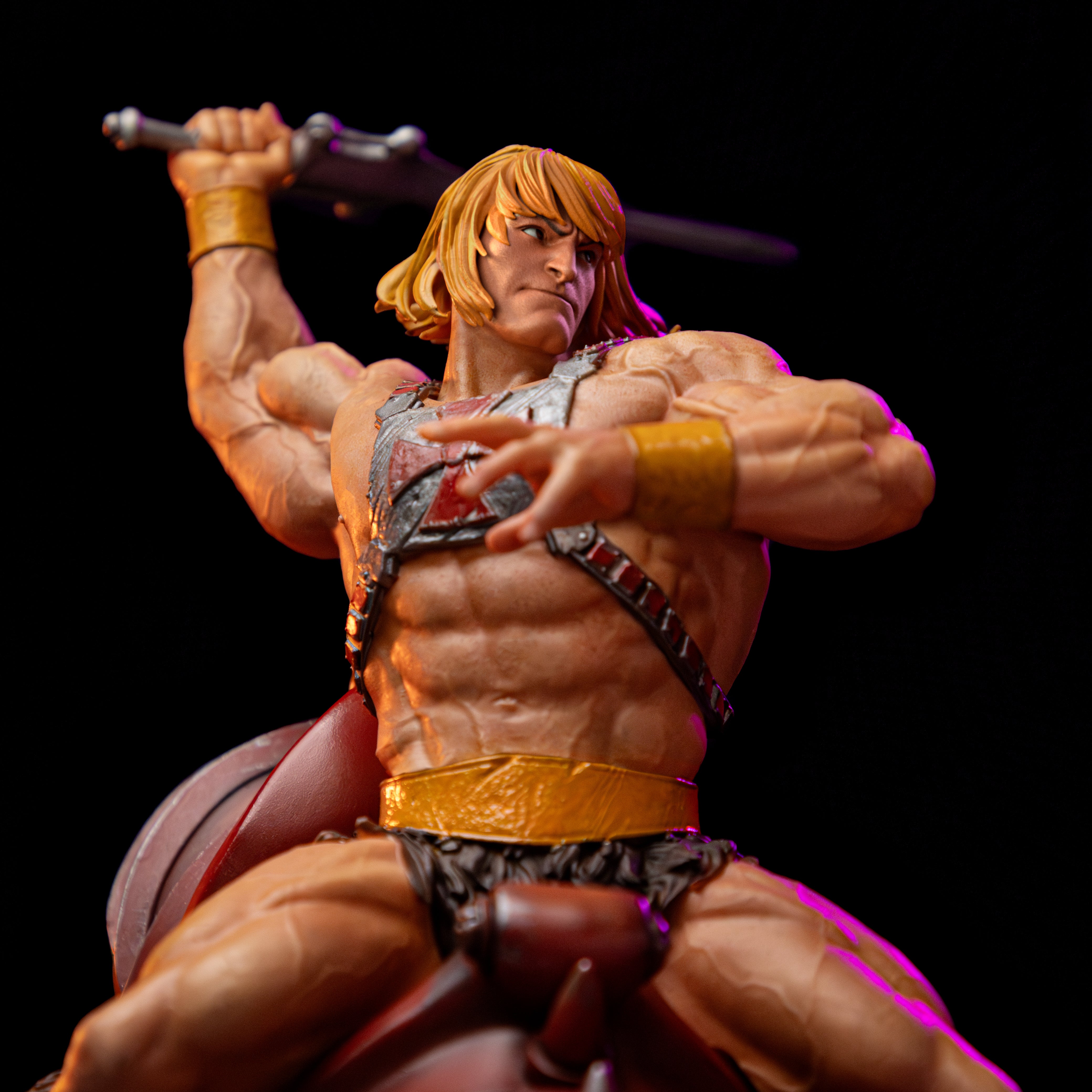 HeMan and Battle Cat Masters of the Universe Art Scale 1/10 Statue