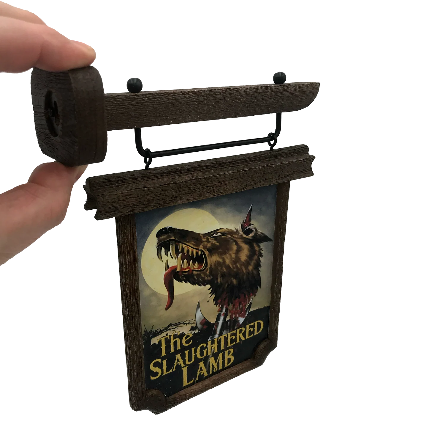 An American Werewolf In London | Pub Sign Scaled Prop Replica