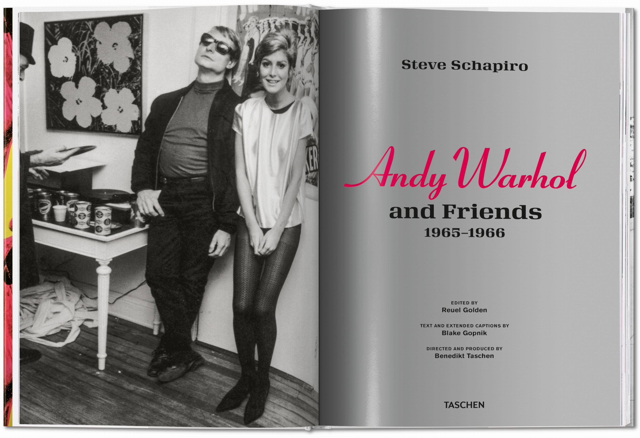 Taschen : Steve Schapiro. Andy Warhol and Friends