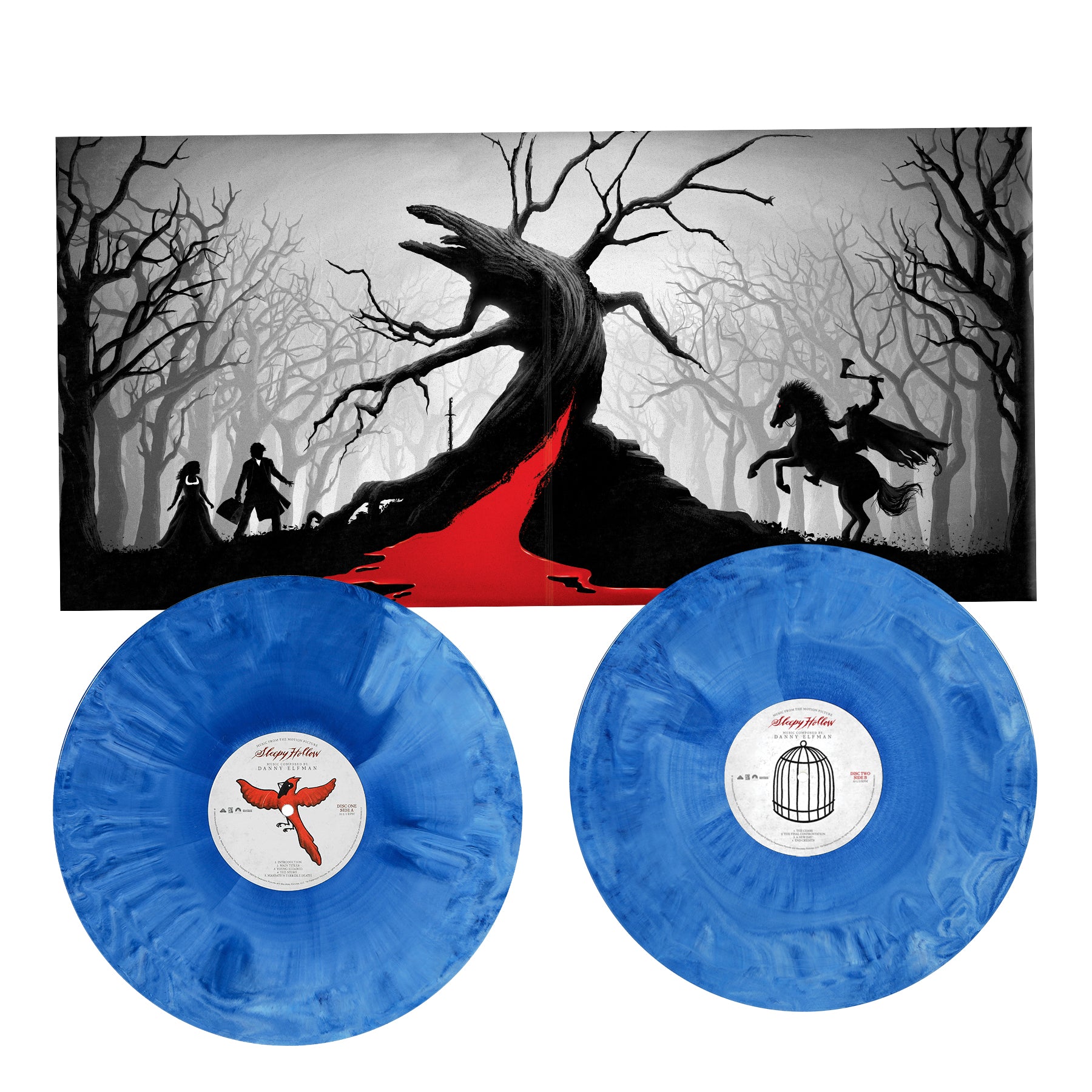 Sleepy Hollow (Music from the Motion Picture) by Danny Elfman 'Western Woods' Blue Vinyl Variant Edition