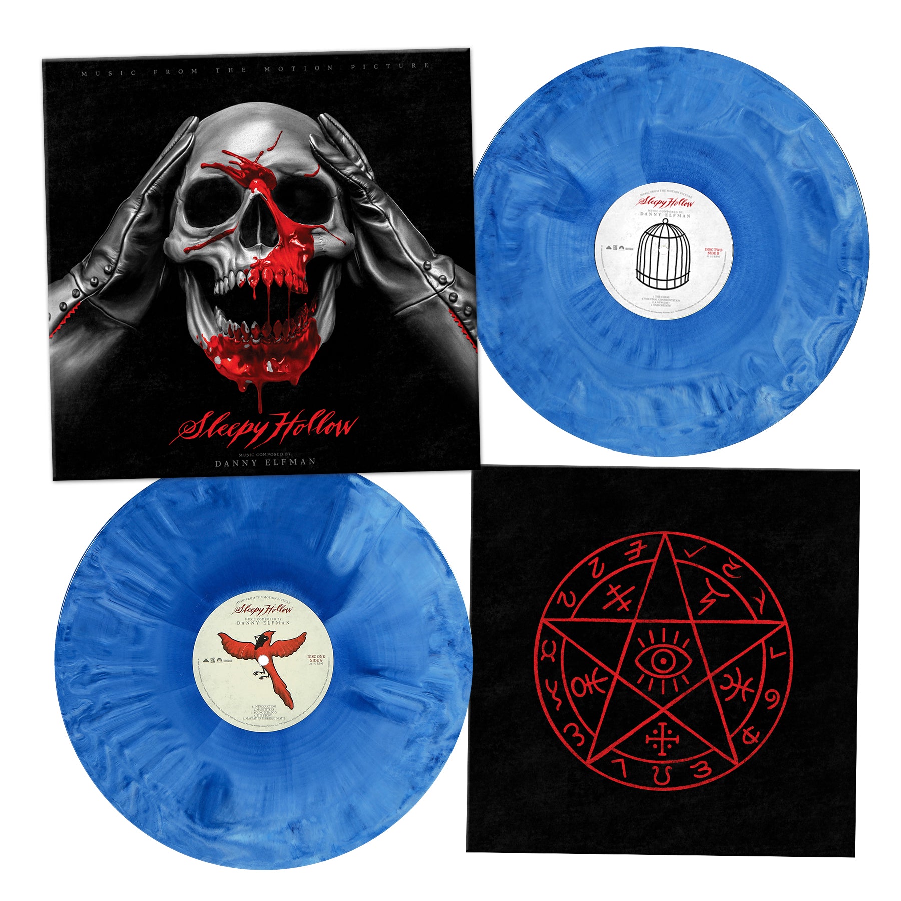 Sleepy Hollow (Music from the Motion Picture) by Danny Elfman 'Western Woods' Blue Vinyl Variant Edition