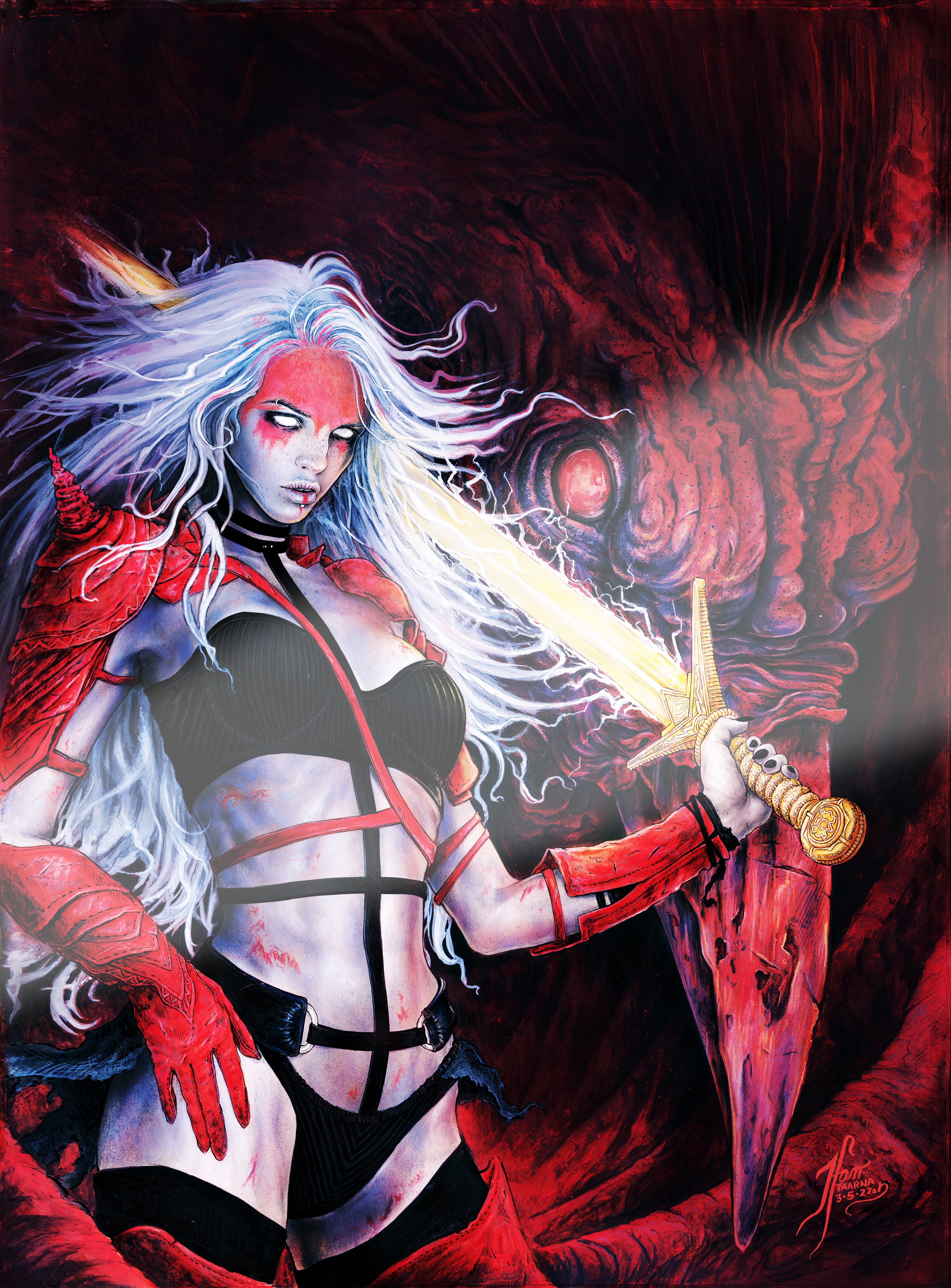 Heavy Metal Issue #1: Tehani Farr Metal Variant Limited Edition