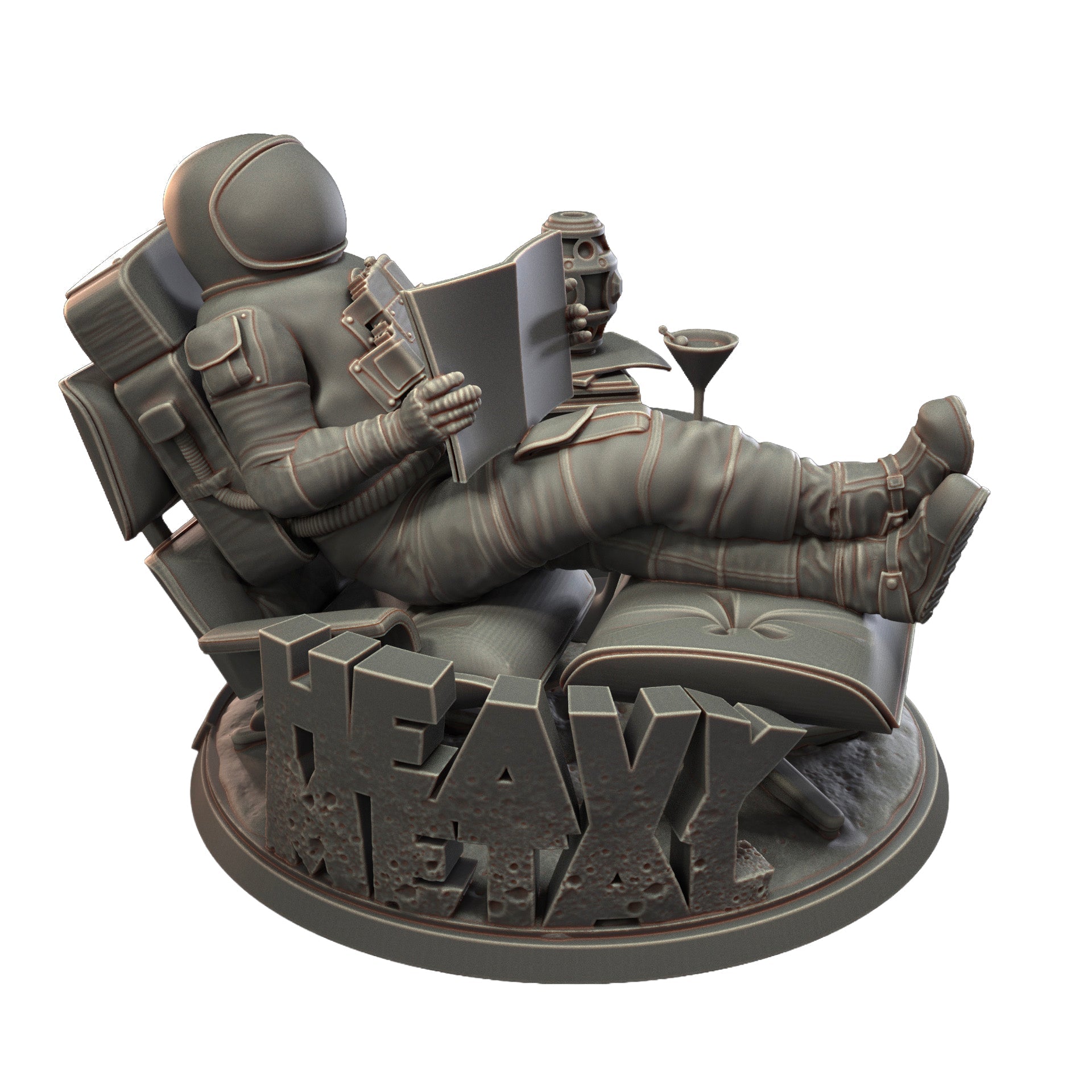 Grimaldi Resin Unpainted Model Kit