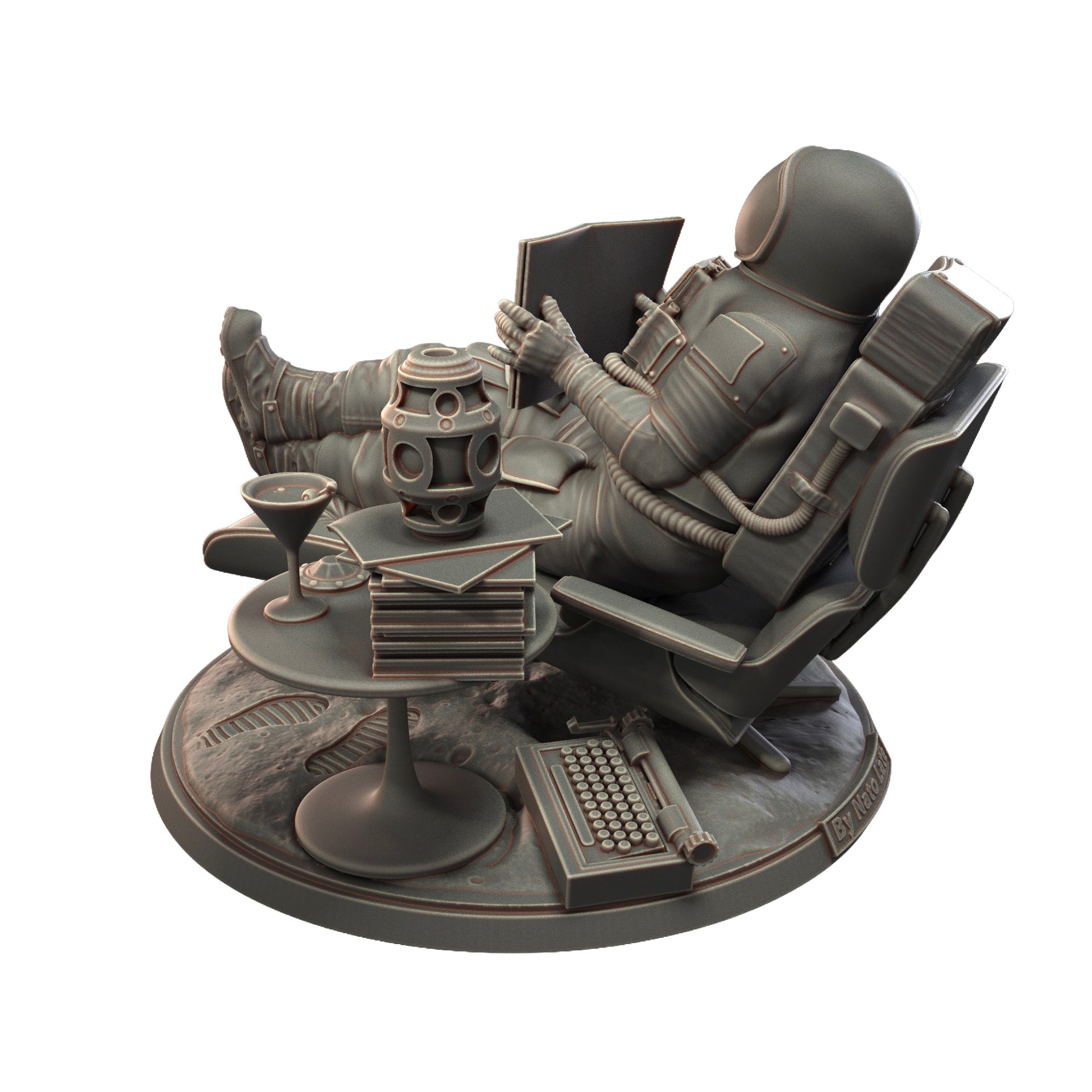 Grimaldi Resin Unpainted Model Kit