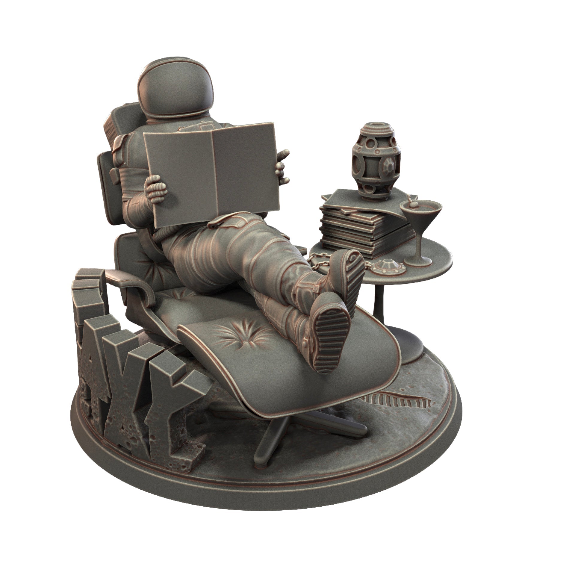 Grimaldi Resin Unpainted Model Kit