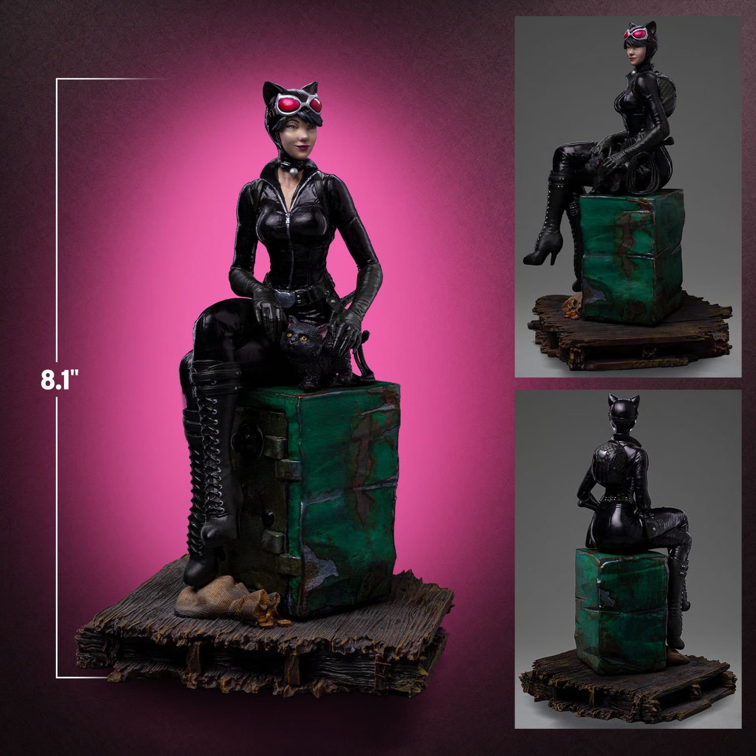 Catwoman Gotham City Sirens Art Scale 1/10 Statue