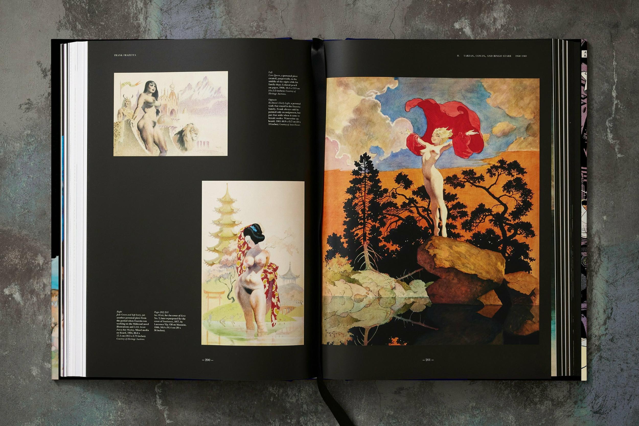Taschen : The Fantastic Worlds of Frank Frazetta