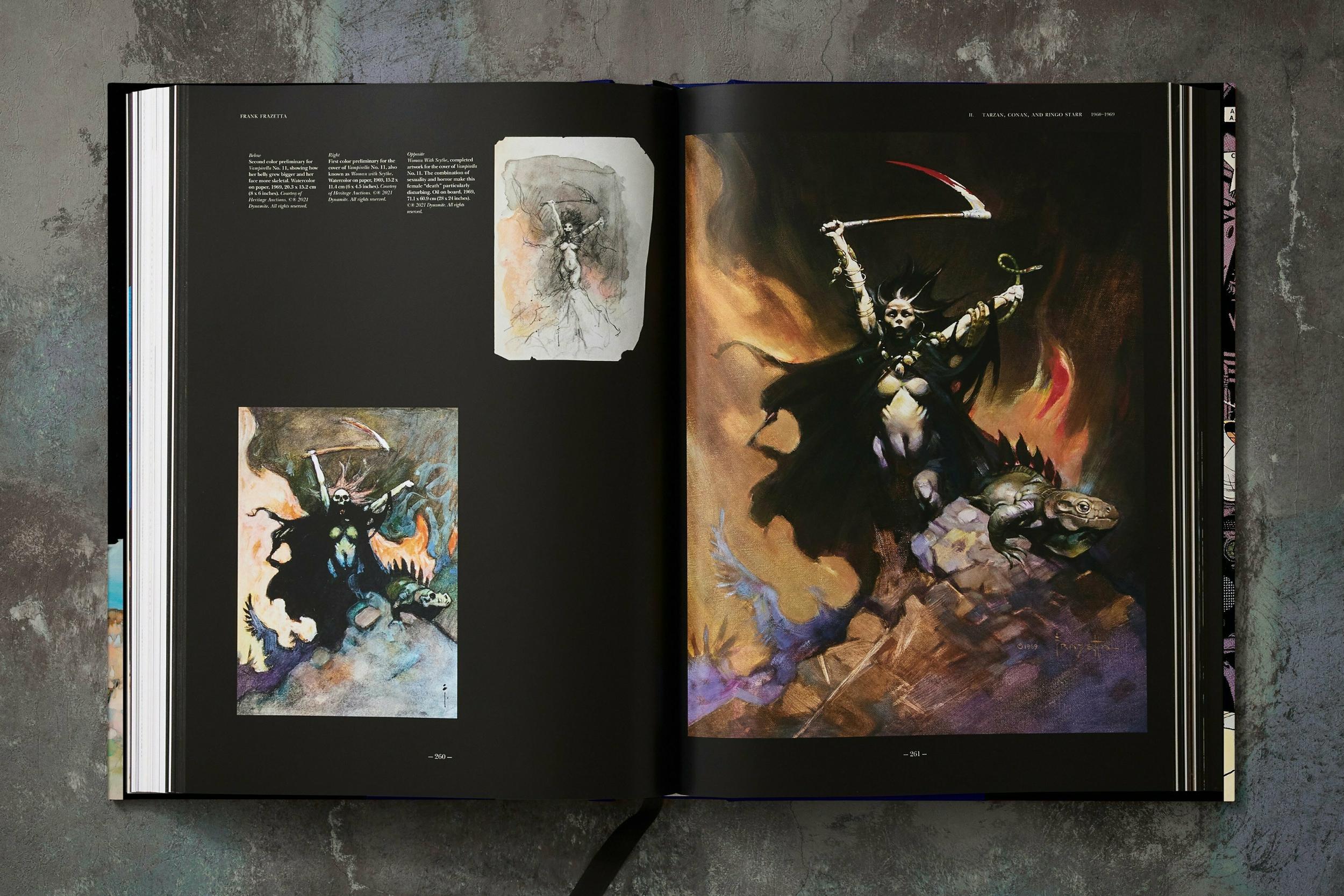 Taschen : The Fantastic Worlds of Frank Frazetta