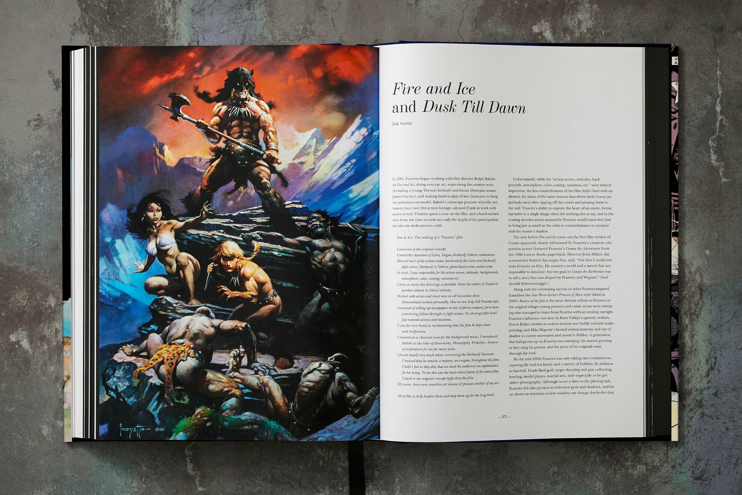 Taschen : The Fantastic Worlds of Frank Frazetta