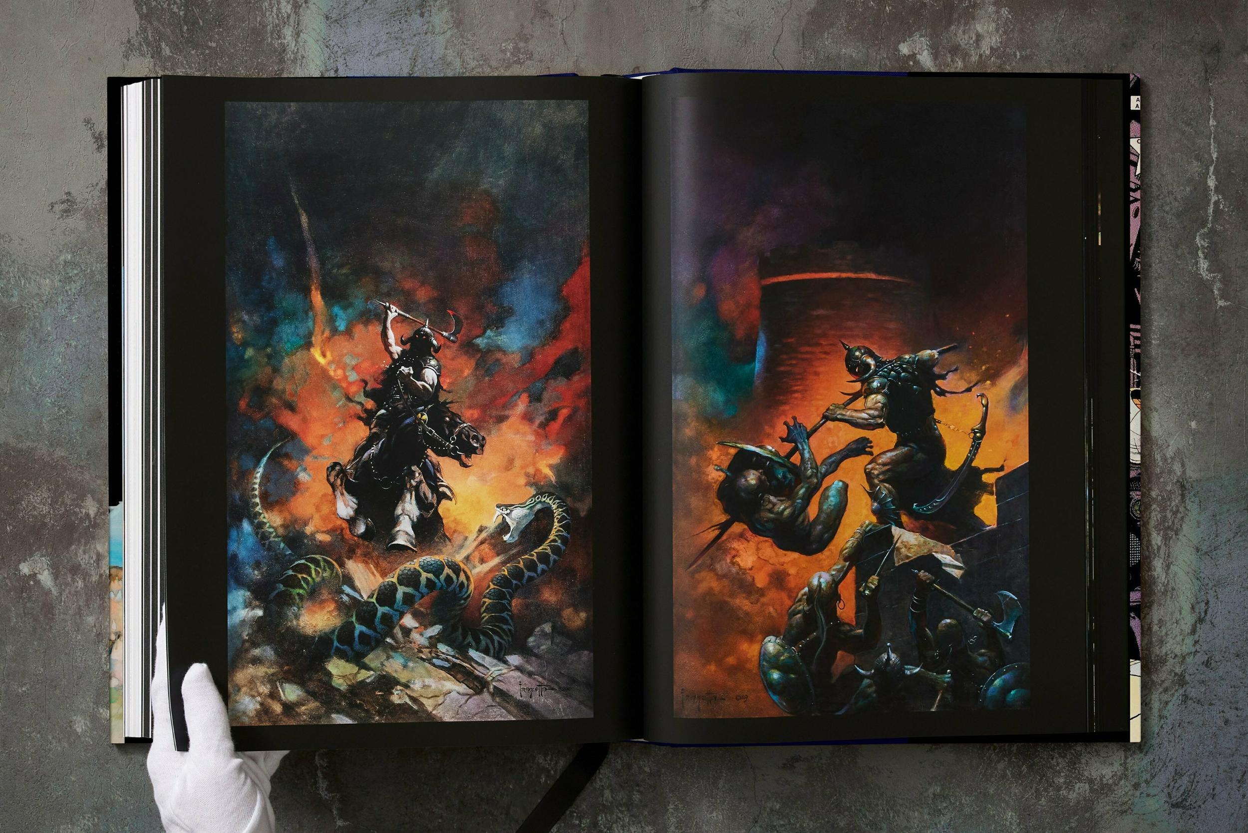 Taschen : The Fantastic Worlds of Frank Frazetta