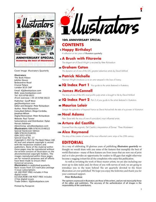 10th Anniversary illustrators Special Hardcover Limited Edition