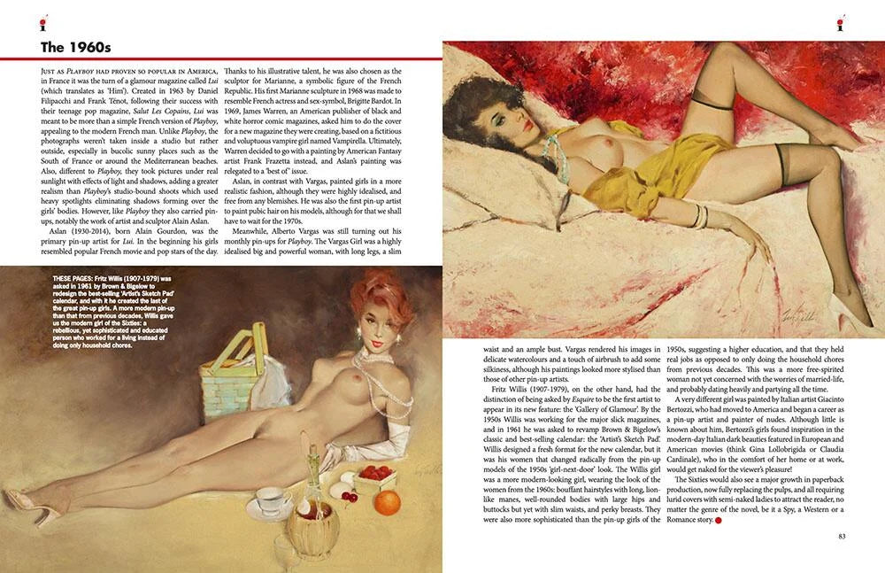 The Art of Glamour: A Pictorial History of the Pin-Up Illustrators Special #13