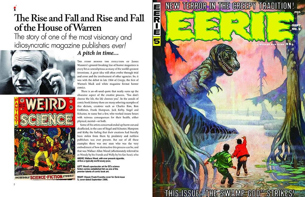 The Illustrated History of Warren Magazines Revised and Expanded Edition