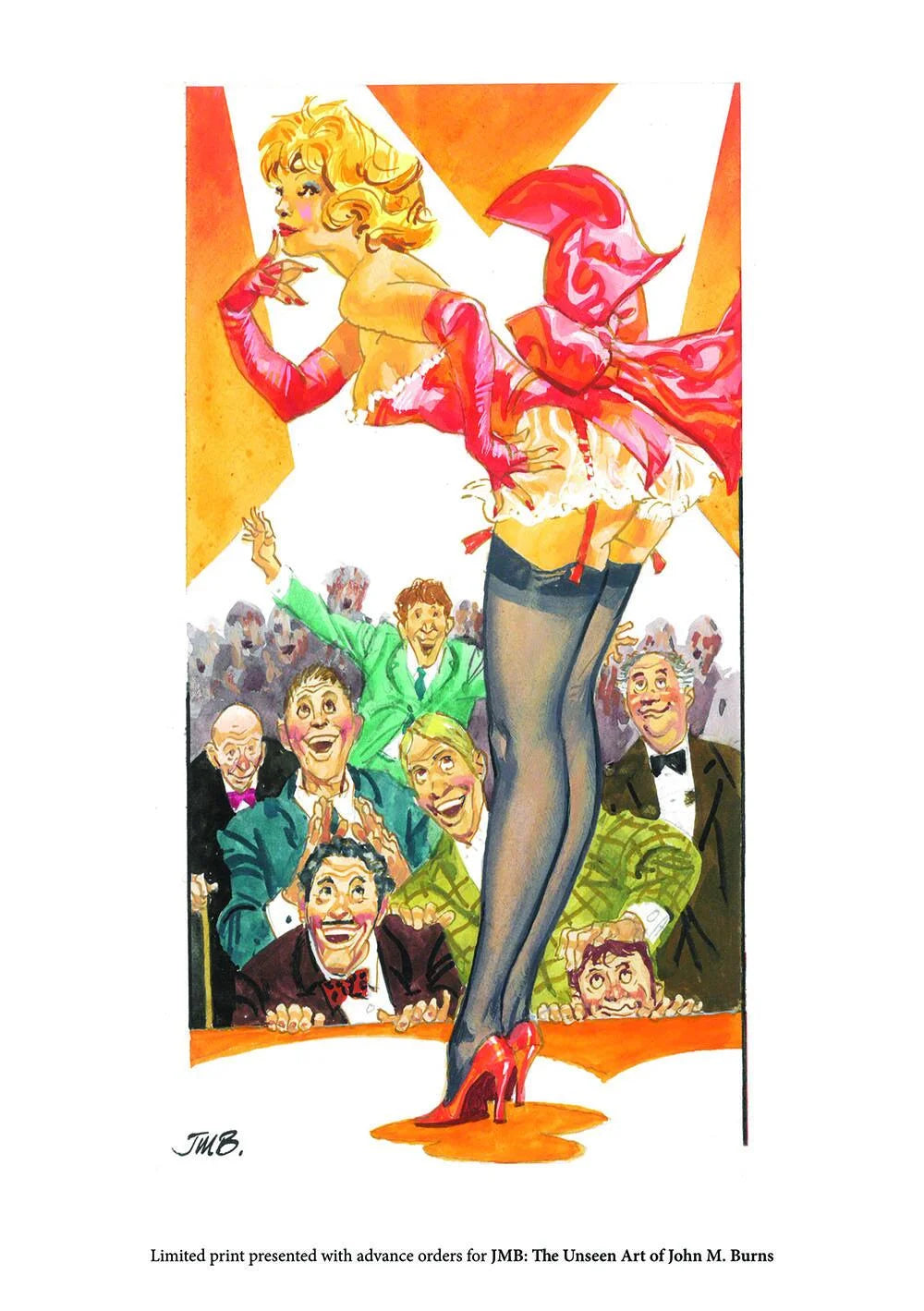 JMB : The Unseen Art of John M. Burns Limited Edition Hardcover