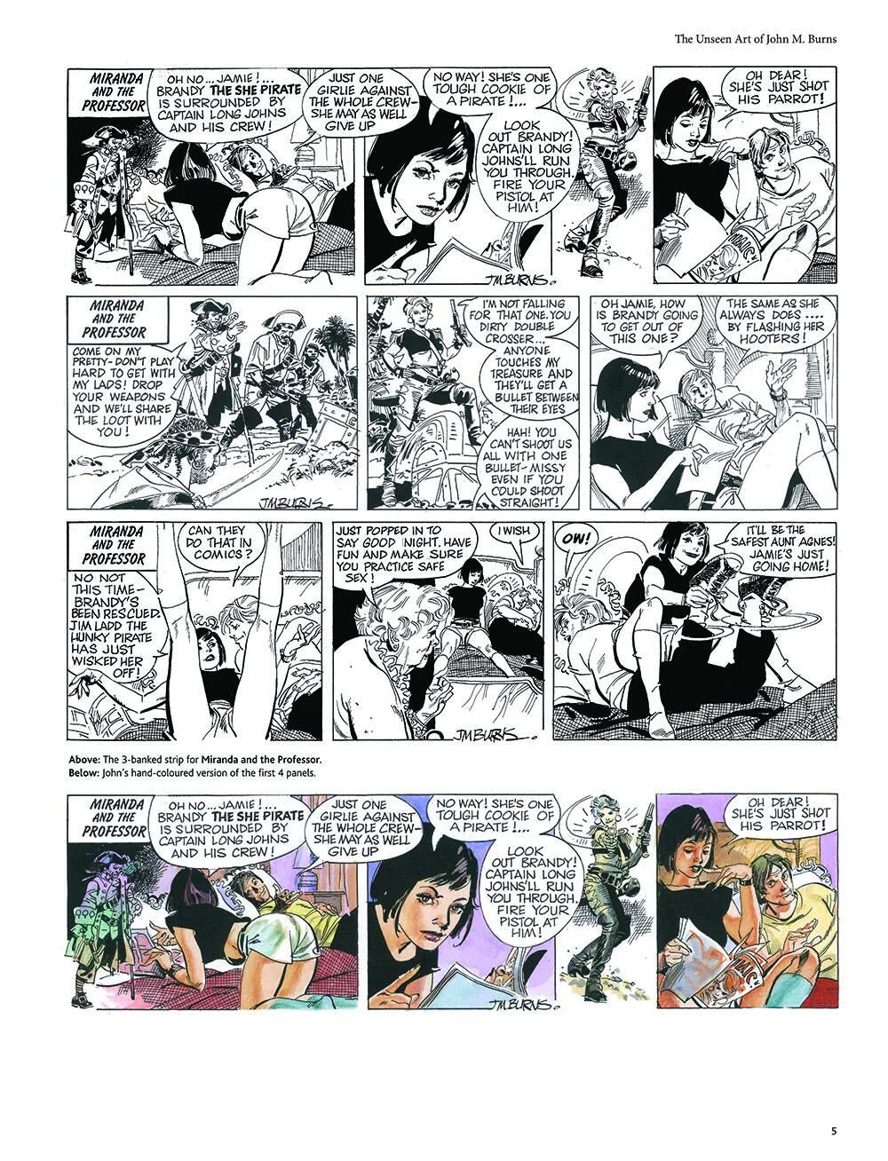 JMB : The Unseen Art of John M. Burns Limited Edition Hardcover