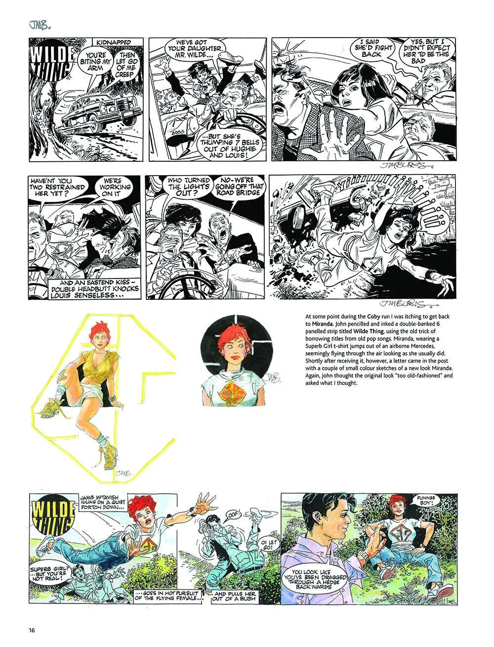 JMB : The Unseen Art of John M. Burns Limited Edition Hardcover