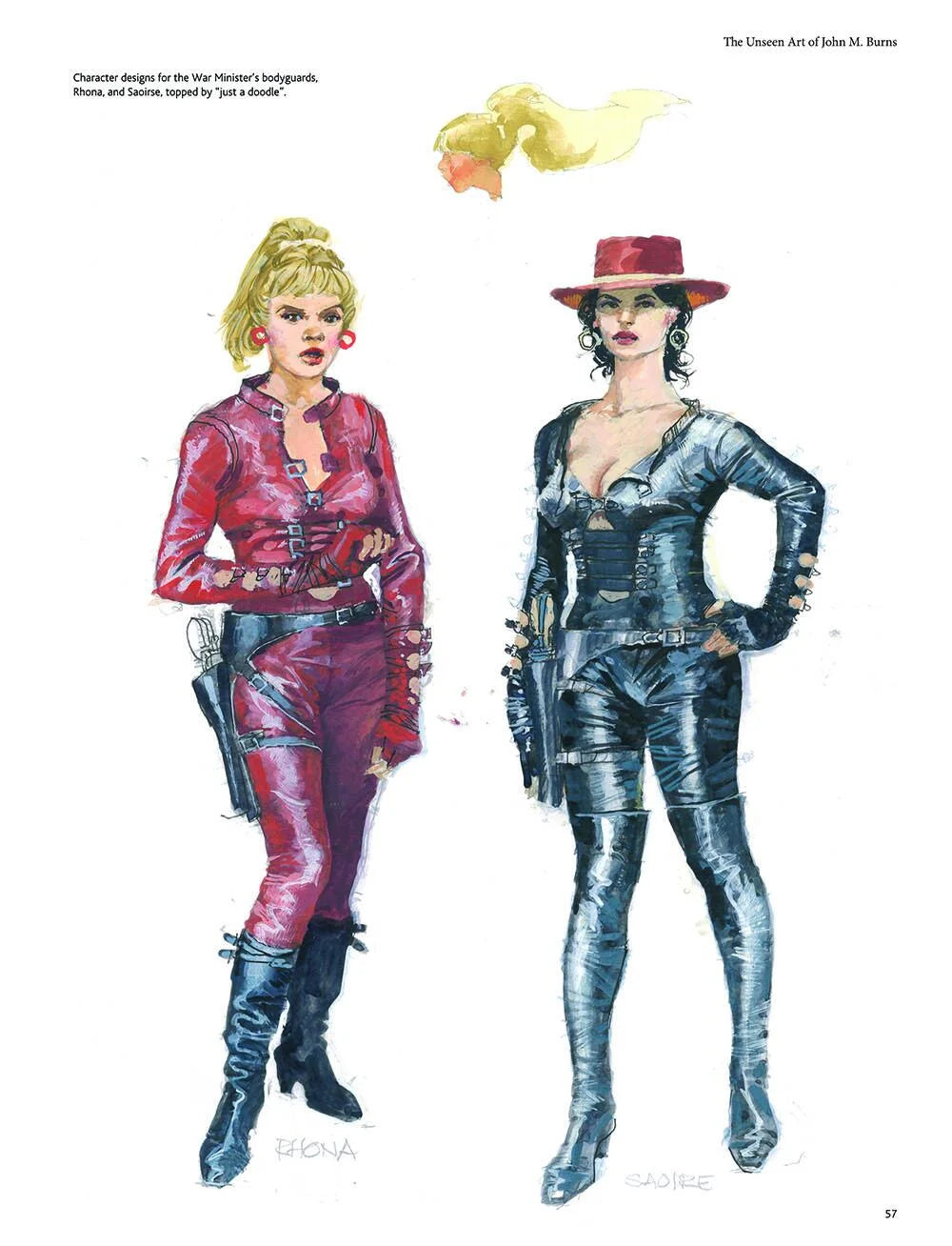 JMB : The Unseen Art of John M. Burns Limited Edition Hardcover