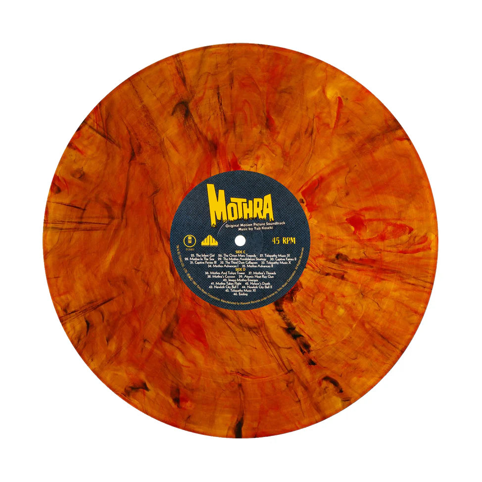 Yuji Koseki Mothra Original Motion Picture Soundtrack LITA Exclusive Variant