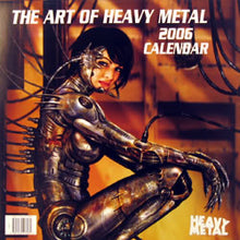 Load image into Gallery viewer, Calendar 2006 Art of Heavy Metal