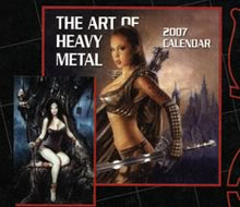 Load image into Gallery viewer, Calendar 2007 Art of Heavy Metal