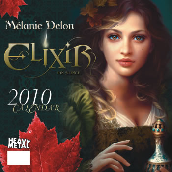 Delon 2010 Calendar- Melanie Delon