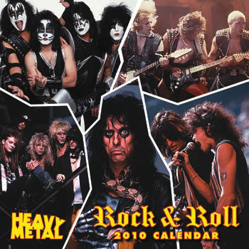 Rock & Roll 2010 Calendar- Rock & Roll