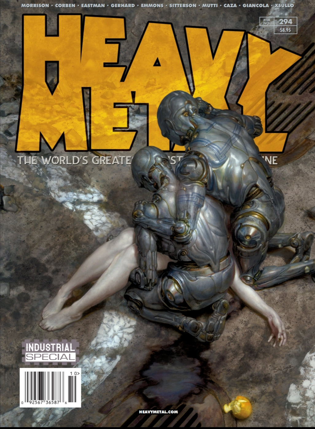 Heavy Metal Magazine  Issue #294 Cover A - Donato Giancola