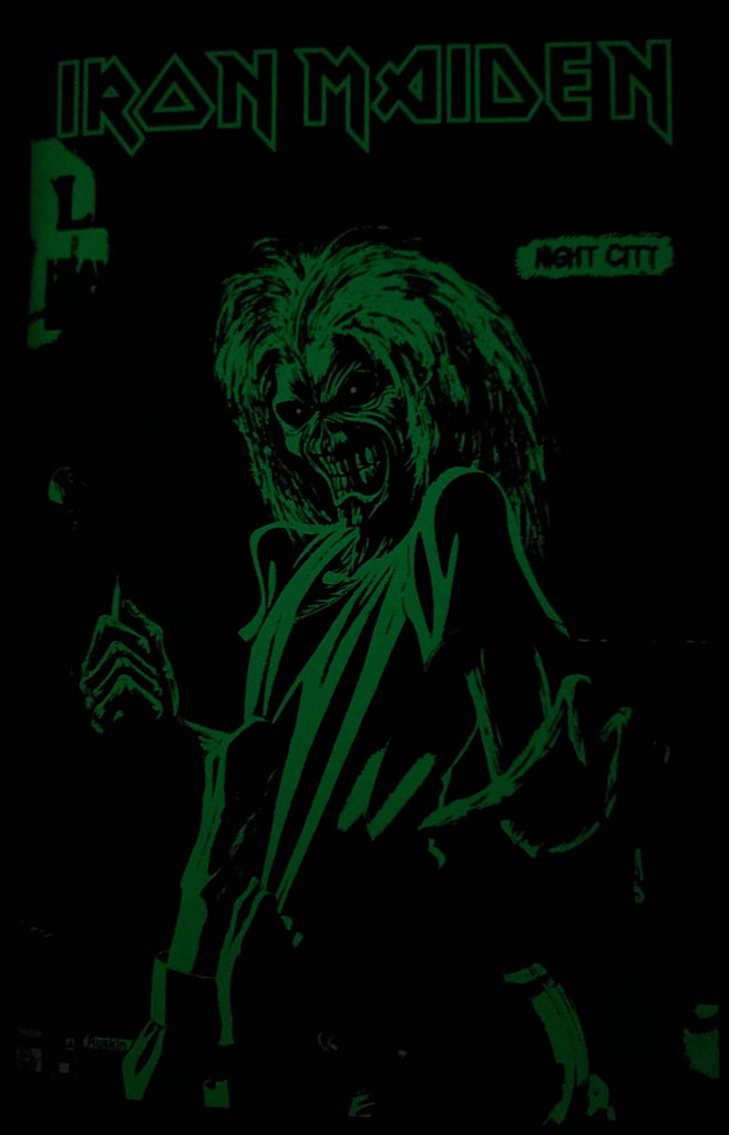 Iron Maiden Legacy of the Beast v2: Night City #1 Glow-In-The-Dark Cover (2019 NYCC Exclusive)