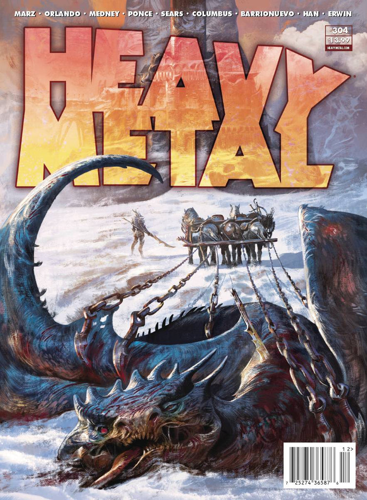 Heavy Metal Magazine Issue 304A