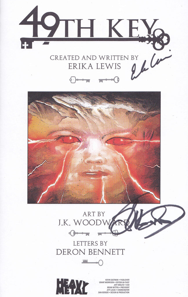 SIGNED 49th Key (Signed by Erika Lewis and JK Woodward)