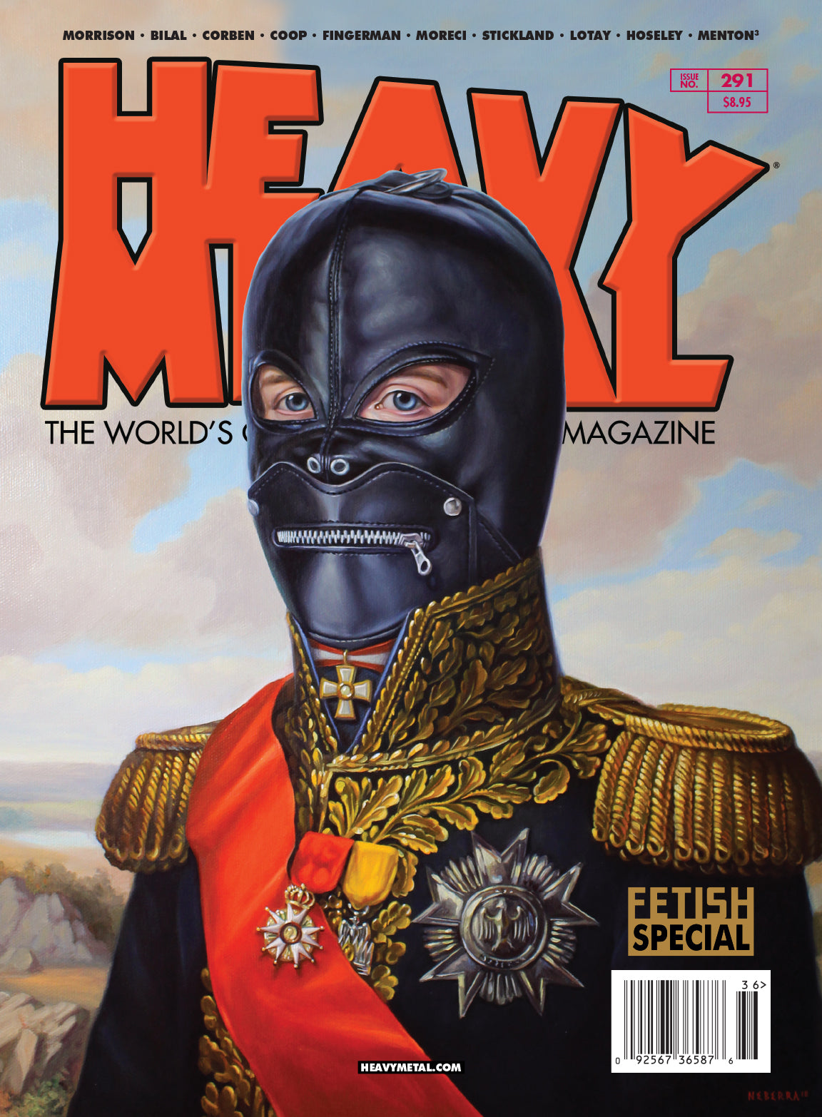Heavy Metal Magazine Issue #291 Cover B - Paul Neberra