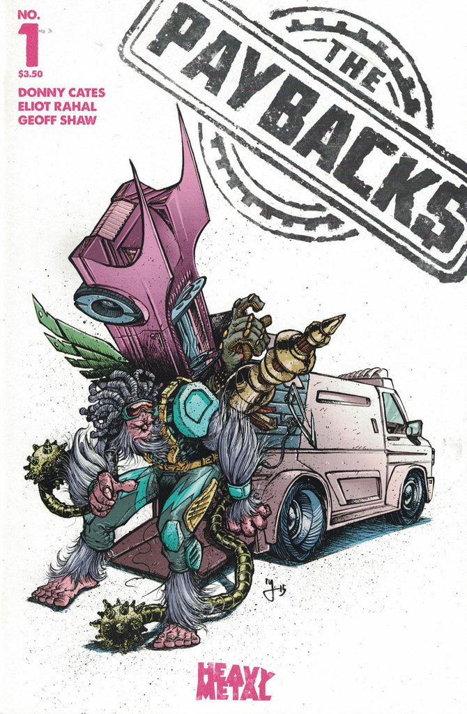 The Paybacks #1 - Cover B