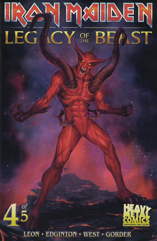 Iron Maiden Legacy of the Beast - Issue #4 - Cover B