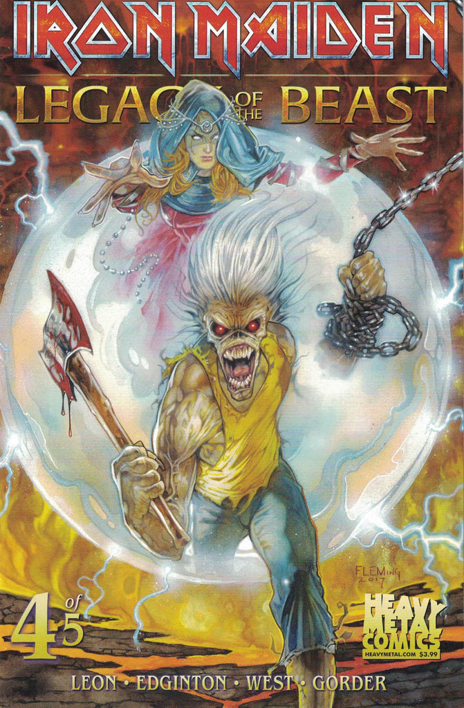 Iron Maiden Legacy of the Beast - Issue #4 - Cover A