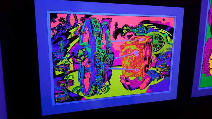 Jack Kirby / Barry Geller - Lord of Light Print - Planetary Control Room