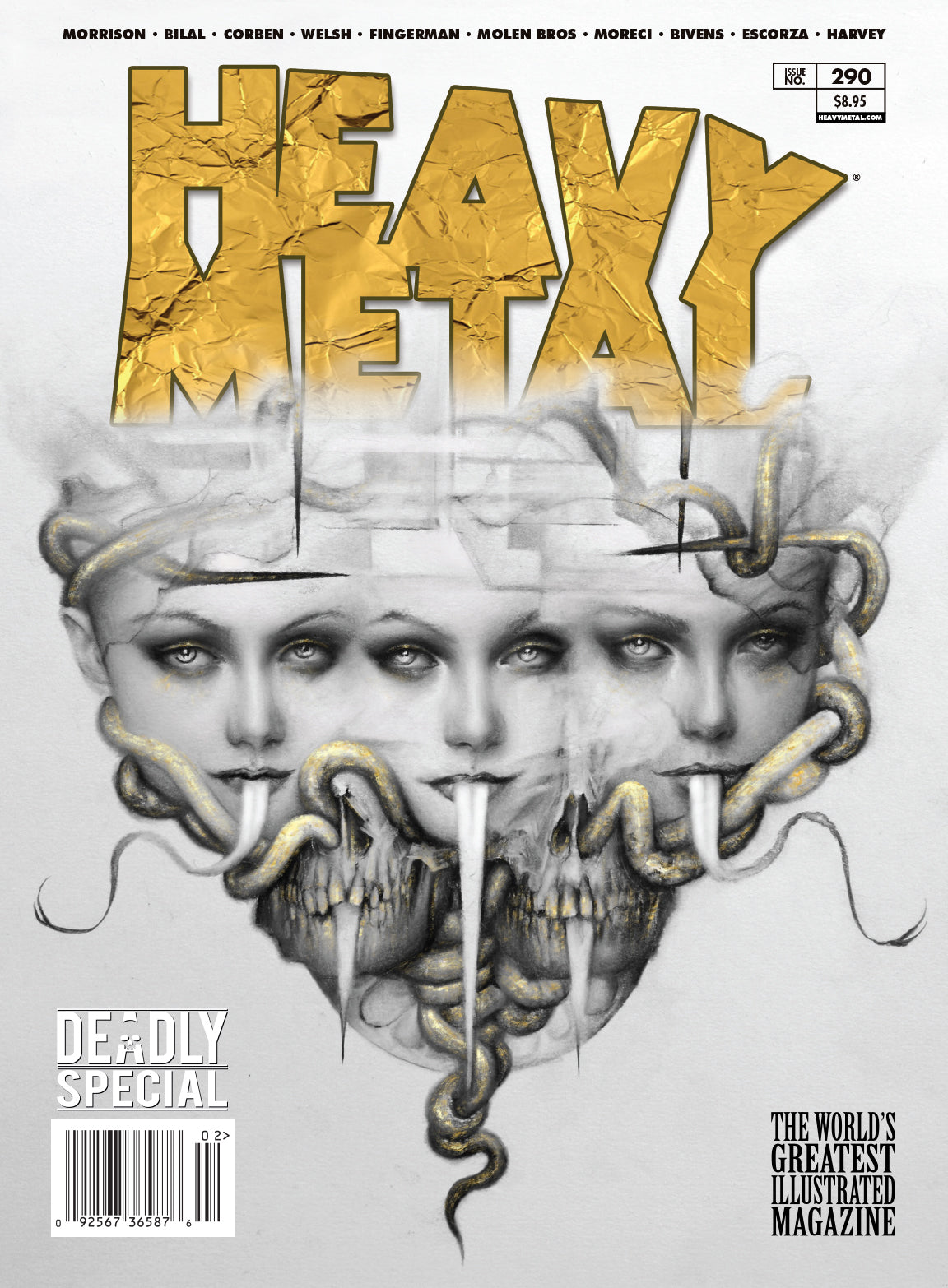 HEAVY METAL Magazine Issue #290 Cover A - Dan Quintana