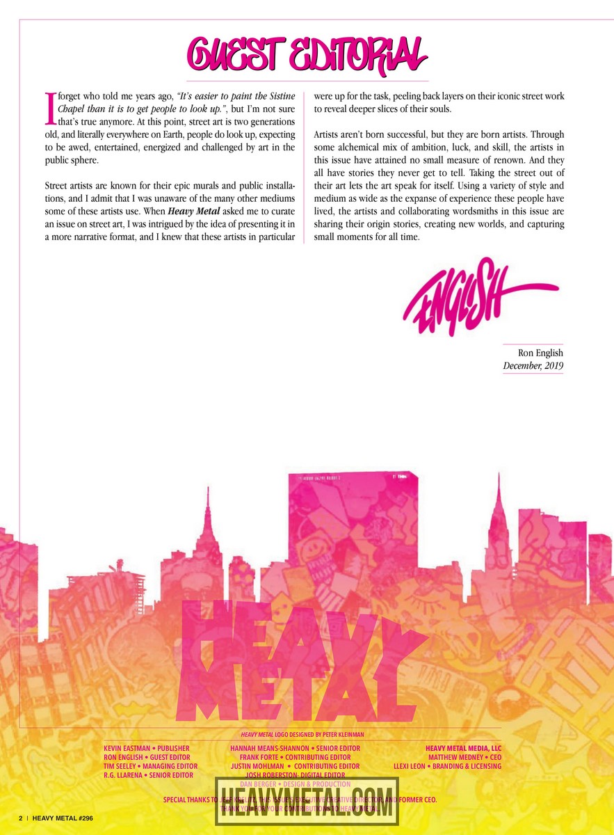 Issue #296 Cover A - Tristan Eaton