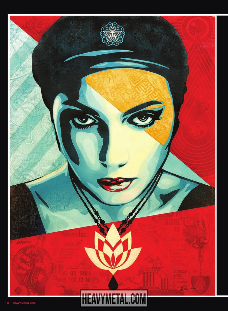 Issue #296 Cover C - Shepard Fairey