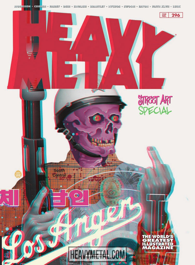 Issue #296 Cover A - Tristan Eaton