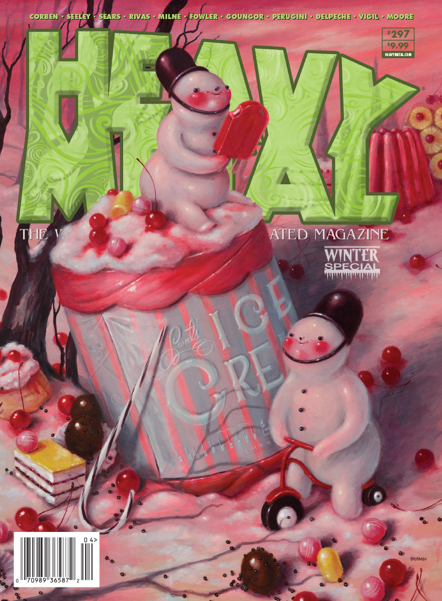 Heavy Metal Magaine #297 Cover A - Brandi Milne