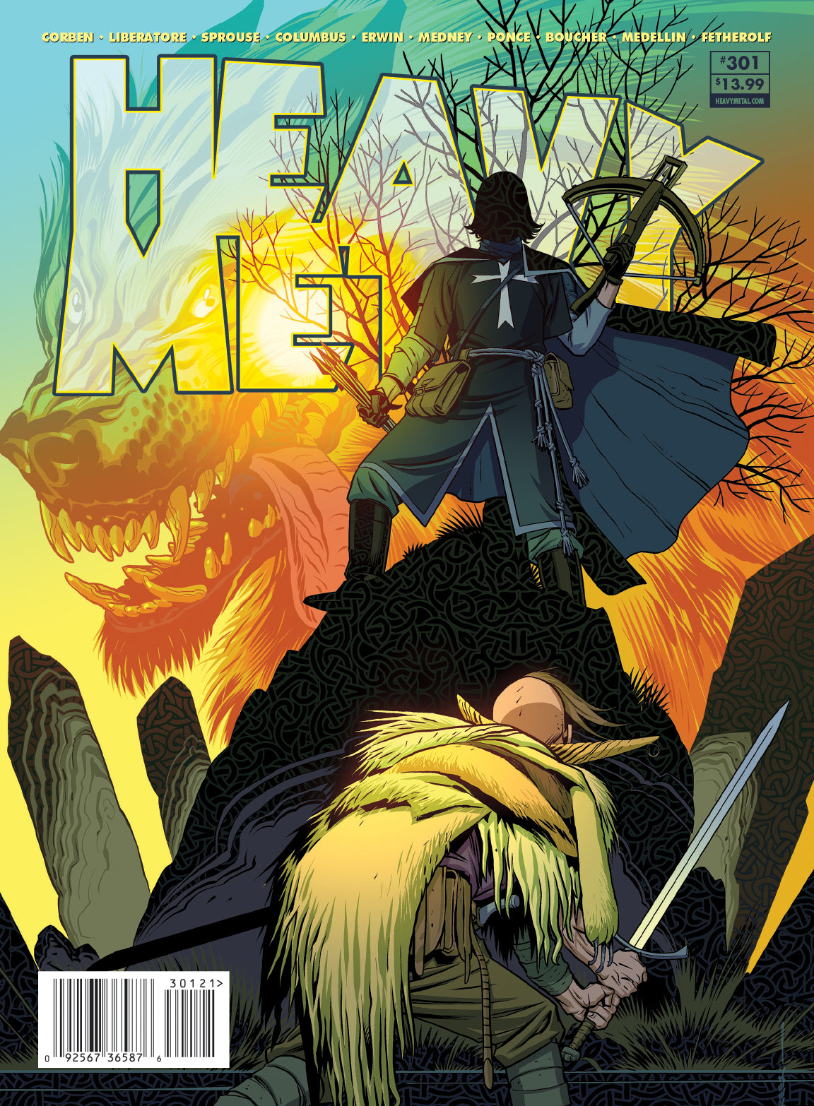 Heavy Metal Magazine Issue 301B