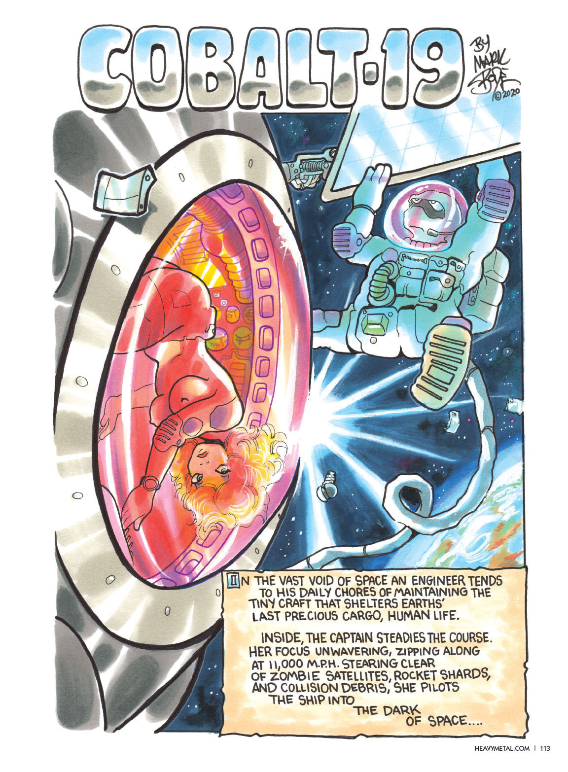 Heavy Metal Magazine Issue 302A