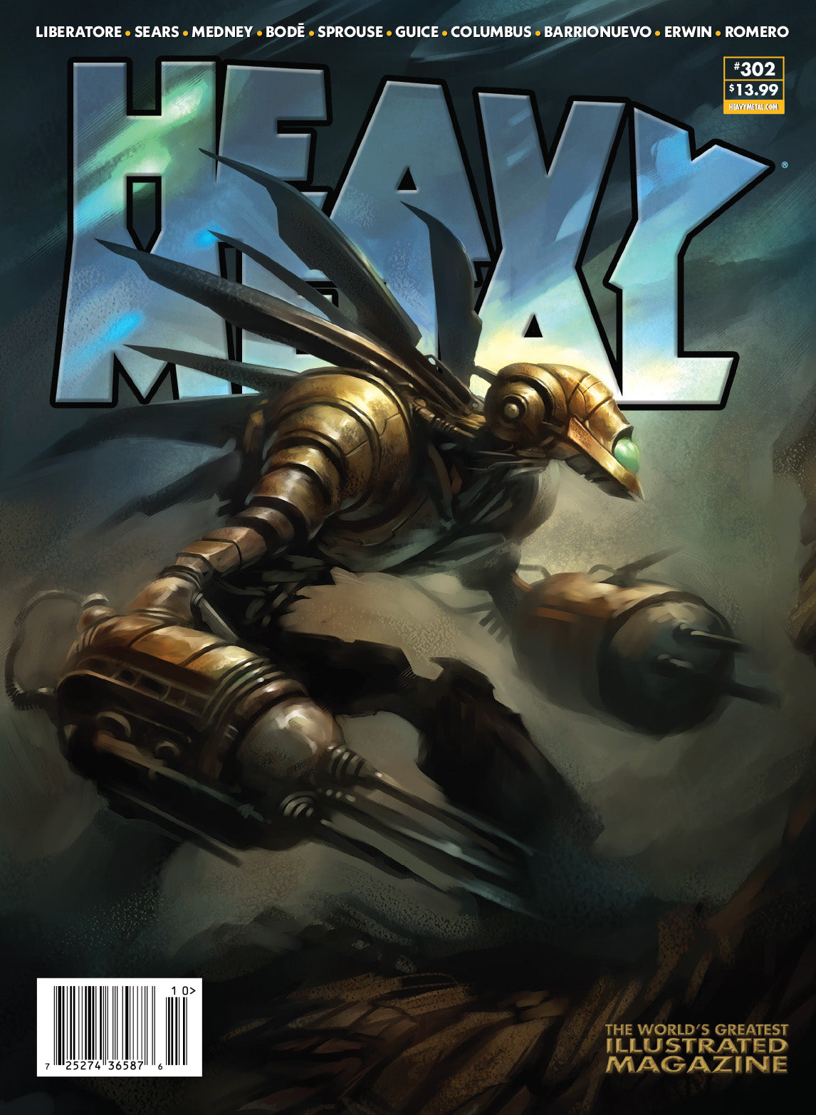 Heavy Metal Magazine Issue 302A