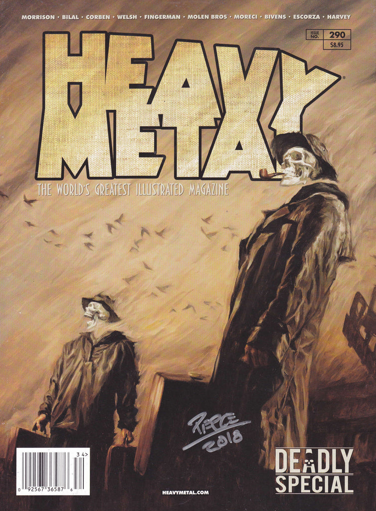 SIGNED Issue #290 Cover B - Shane Pierce (Signed by Shane Pierce)