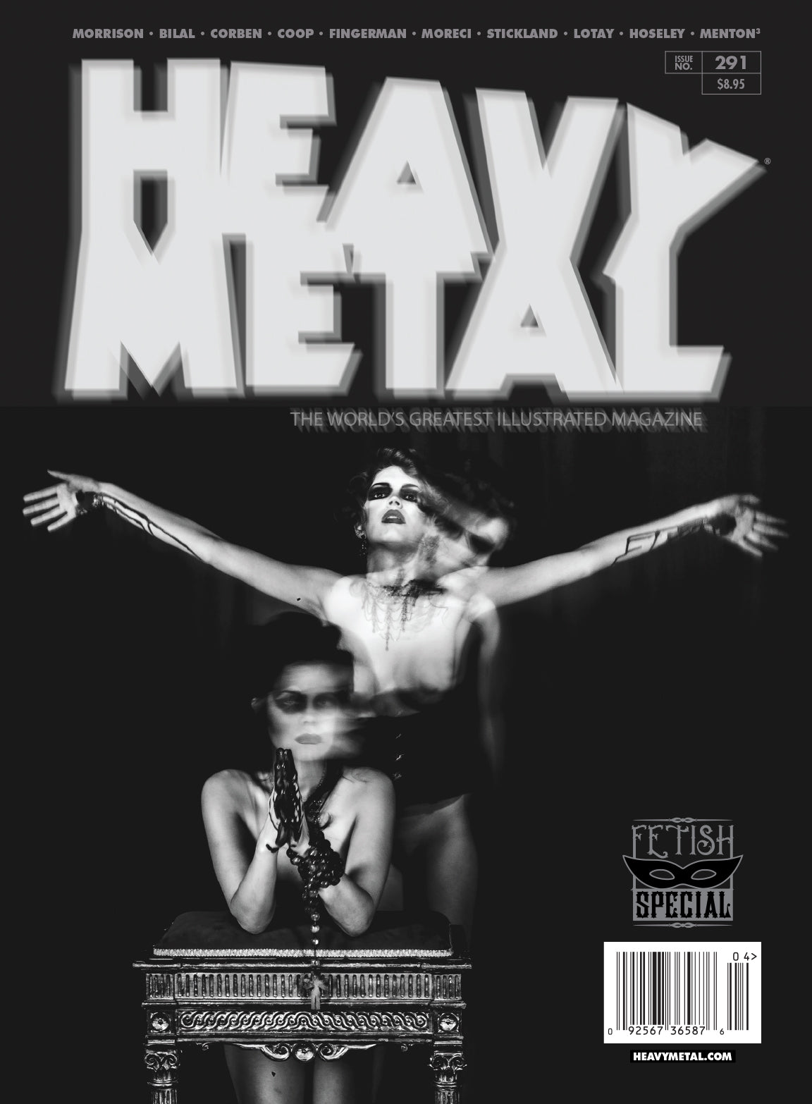 Heavy Metal Magazine Issue #291 Cover A - Nikki Sixx