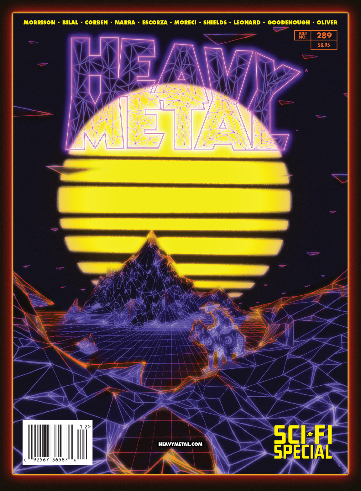 HEAVY METAL Magazine Issue #289 Cover A - Jonathan La Mantia