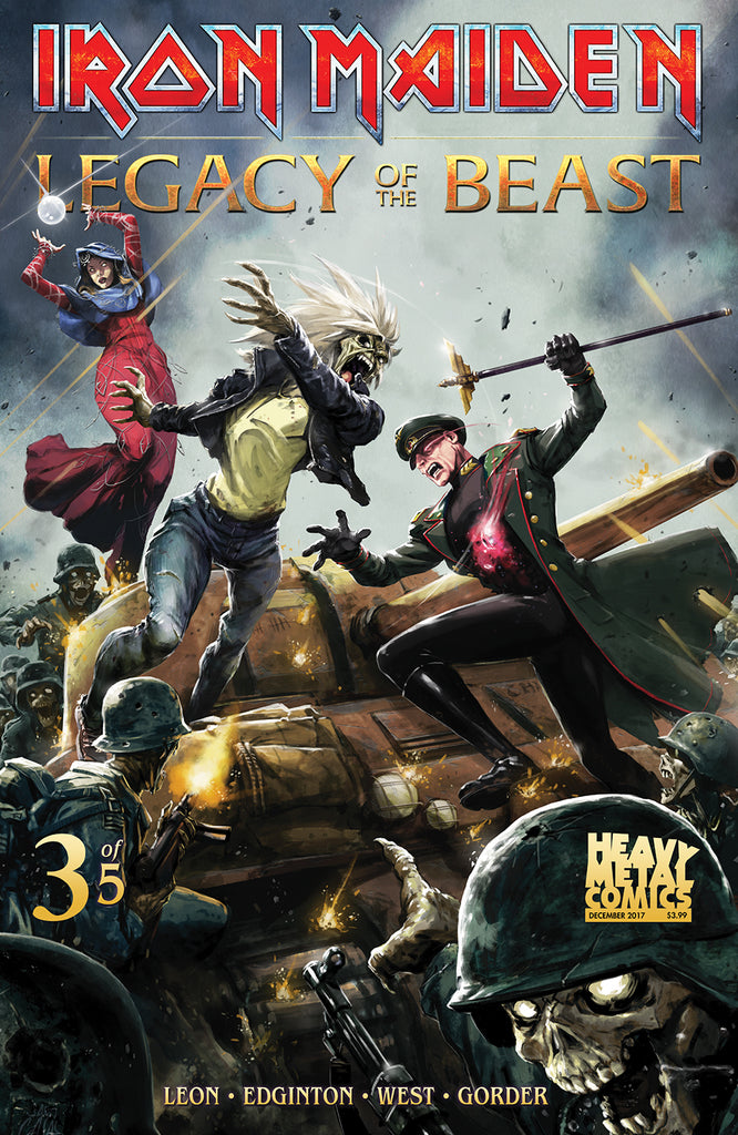 Iron Maiden Legacy of the Beast - Issue #3 - Cover A